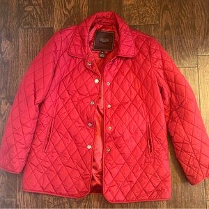 Coach quilted jacket size M